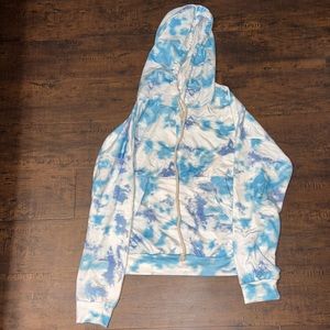 Tie dye, macys, long sleeve hoodie